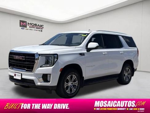 Used 2022 GMC Yukon SLE w/ Gmc Pro Safety Plus Package AWD/4WD image 3