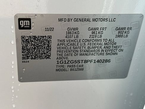 Used 2023 Chevrolet Malibu RS w/ LPO, Floor Liner Package FWD image 38