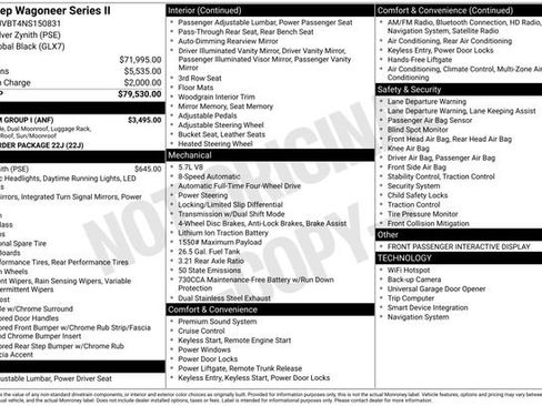 Used 2022 Jeep Wagoneer Series II w/ Premium Group I image 10