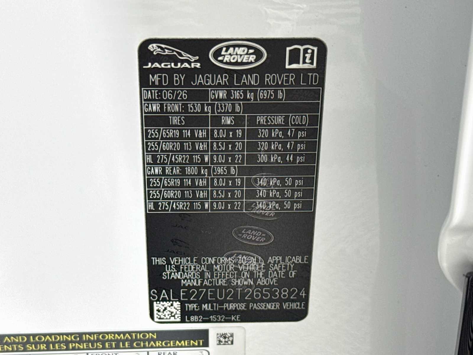 New 2026 Land Rover Defender 110 X-Dynamic SE AWD/4WD image 30