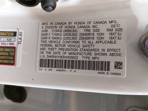 Used 2017 Honda CR-V EX-L image 36