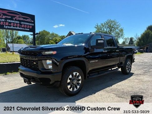 Used 2021 Chevrolet Silverado 2500 Custom w/ Custom Convenience Package AWD/4WD image 1
