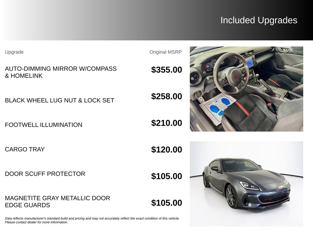 Used 2022 Subaru BRZ Limited RWD image 5