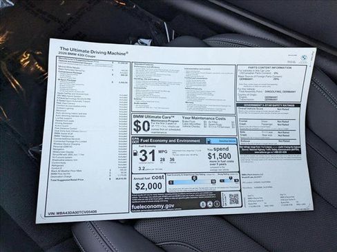 New 2026 BMW 430i Coupe w/ M Sport Package image 18
