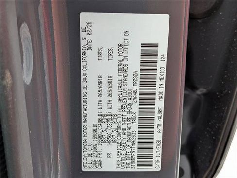 New 2026 Toyota Tacoma TRD Sport image 17