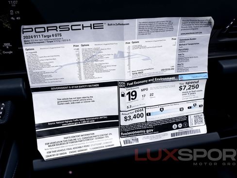 Used 2024 Porsche 911 Targa 4 GTS image 69
