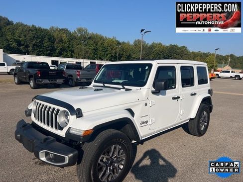 Used 2024 Jeep Wrangler Sahara w/ Technology Group image 1