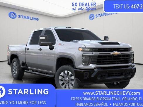 New 2026 Chevrolet Silverado 2500 Custom w/ Custom Value Package AWD/4WD image 1
