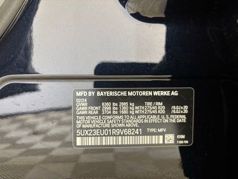 Certified 2024 BMW X5 xDrive40i w/ M Sport Package image 25