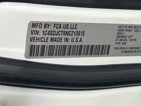 Used 2022 Dodge Durango R/T w/ Blacktop Package AWD/4WD image 34