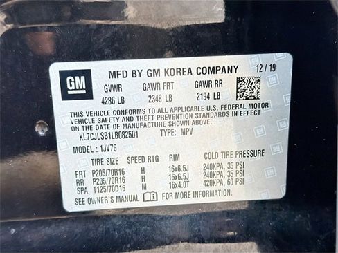 Used 2020 Chevrolet Trax LT w/ LT Convenience Package image 38