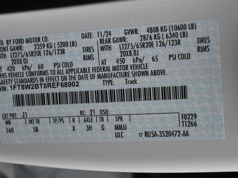 Used 2024 Ford F250 Lariat w/ Lariat Ultimate Package image 34