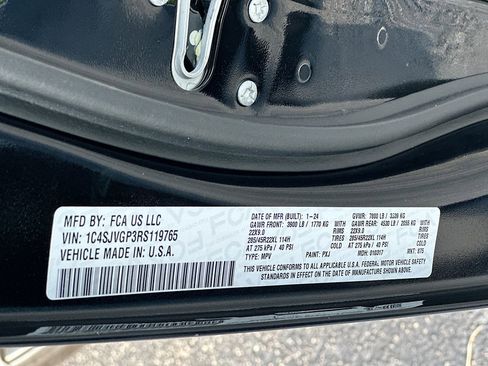 New 2024 Jeep Grand Wagoneer Series III w/ Rear Seat Video Group 1 image 39