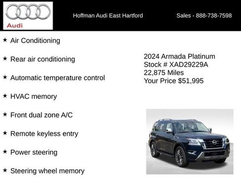Used 2024 Nissan Armada Platinum AWD/4WD image 12