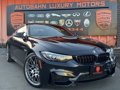 Used 2018 BMW M4 Coupe w/ Competition Package RWD image 1