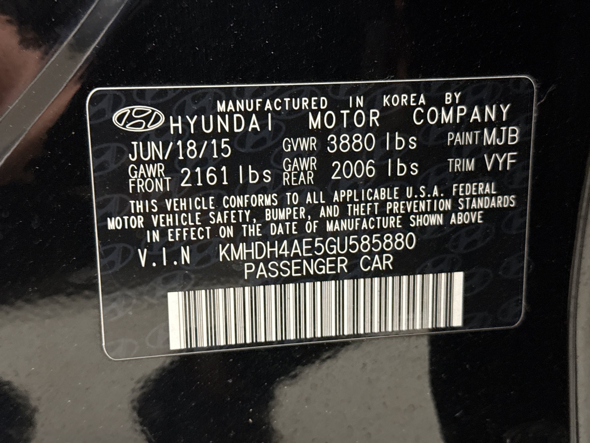 Used 2016 Hyundai Elantra SE FWD image 11