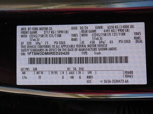Used 2024 Ford F350 Limited AWD/4WD image 86