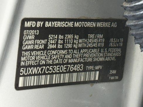 Used 2014 BMW X3 xDrive35i AWD/4WD image 82