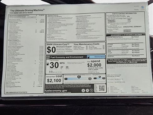 New 2026 BMW 530i xDrive w/ M Sport Package image 17