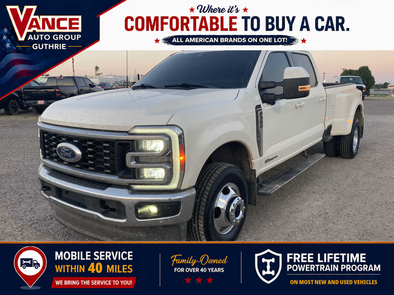 Used 2023 Ford F350 Lariat w/ Lariat Ultimate Package AWD/4WD image 1