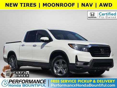 Certified 2023 Honda Ridgeline RTL-E image 1