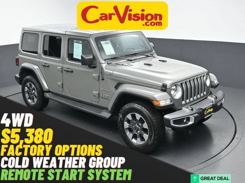 Used 2023 Jeep Wrangler Unlimited Sahara w/ Cold Weather Group AWD/4WD image 1