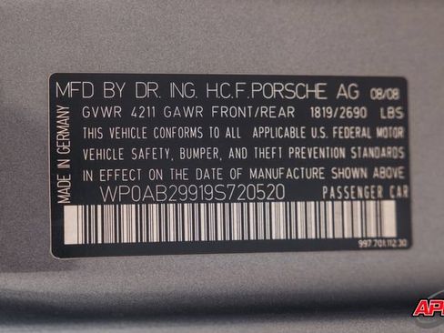 Used 2009 Porsche 911 Carrera 4S AWD/4WD image 74