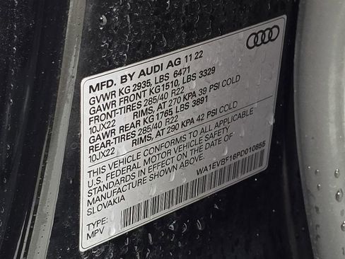 Certified 2023 Audi Q8 Premium Plus AWD/4WD image 37