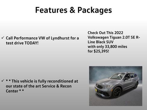 Used 2022 Volkswagen Tiguan SE R-Line image 4