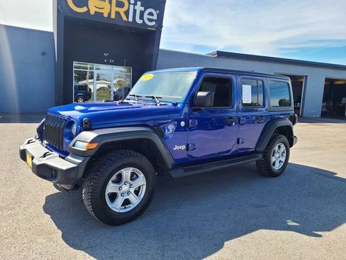 Used 2020 Jeep Wrangler Unlimited Sport S AWD/4WD image 2