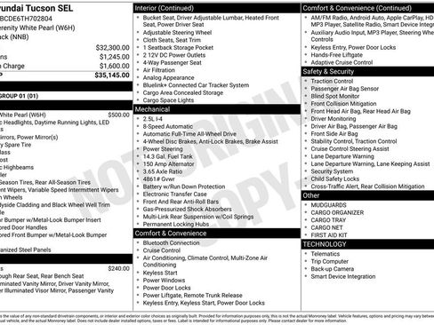 New 2026 Hyundai Tucson SEL AWD/4WD image 2