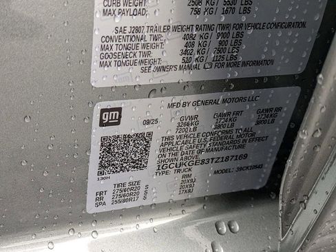 New 2026 Chevrolet Silverado 1500 LTZ image 38