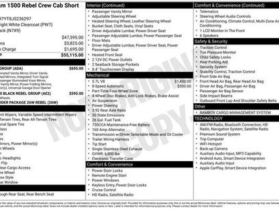 Used 2018 RAM 1500 Rebel w/ Luxury Group