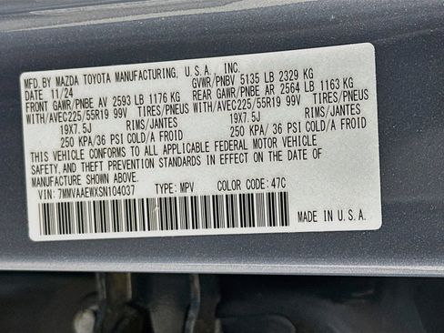 Certified 2025 MAZDA CX-50 2.5 Hybrid w/ Weather Package AWD/4WD image 34
