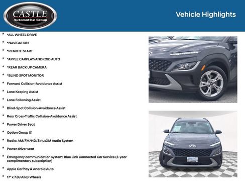 Used 2023 Hyundai Kona SEL AWD/4WD image 3