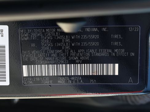 Used 2024 Toyota Highlander XSE image 38