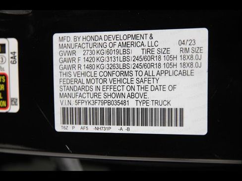 Used 2023 Honda Ridgeline RTL-E image 22