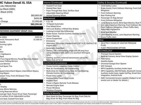 Certified 2024 GMC Yukon XL Denali AWD/4WD image 42