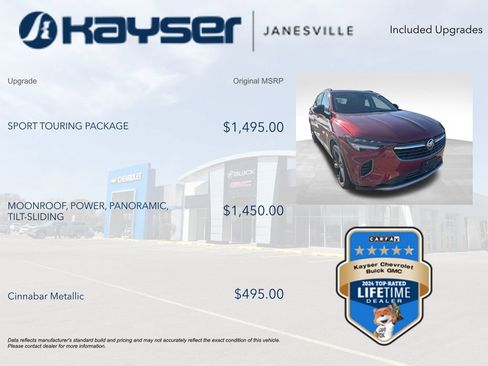 Certified 2023 Buick Envision Essence w/ Sport Touring Package image 2