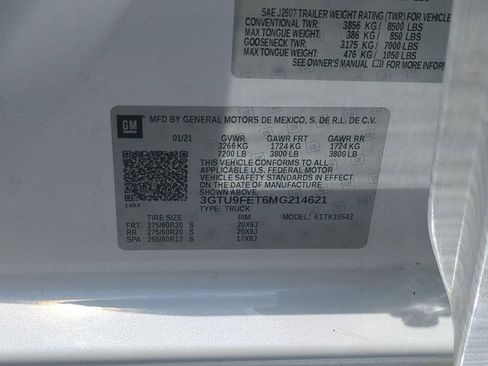 Certified 2021 GMC Sierra 1500 Denali w/ LPO, GMC Protection Package AWD/4WD image 33