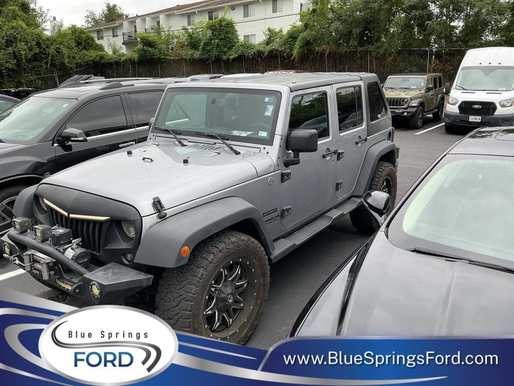 Used 2015 Jeep Wrangler Unlimited Sport w/ Quick Order Package 24S AWD/4WD image 1