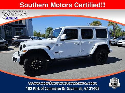 Used 2023 Jeep Wrangler Unlimited Sahara AWD/4WD image 1