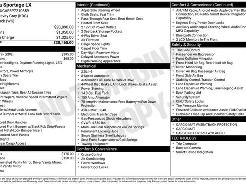 Certified 2023 Kia Sportage LX image 10