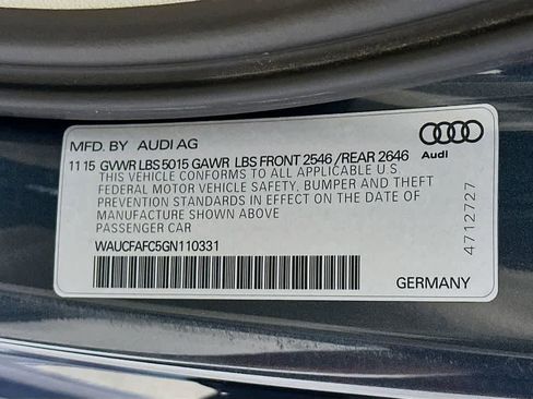 Used 2016 Audi A6 2.0T Premium w/ Technology Package image 23