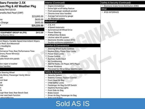 Used 2009 Subaru Forester 2.5X w/ Popular Equipment Group 4A image 29
