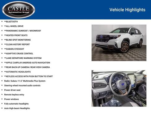 Used 2026 Subaru Forester Sport AWD/4WD image 3