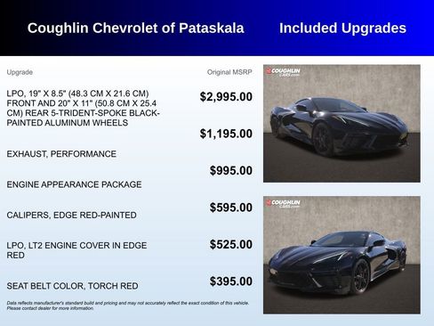 Used 2022 Chevrolet Corvette Stingray Coupe w/ Engine Appearance Package image 3