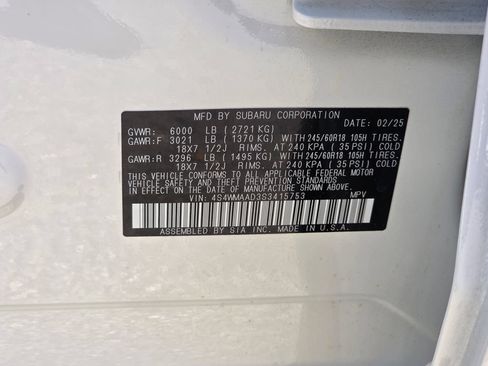 Used 2025 Subaru Ascent Premium AWD/4WD image 31