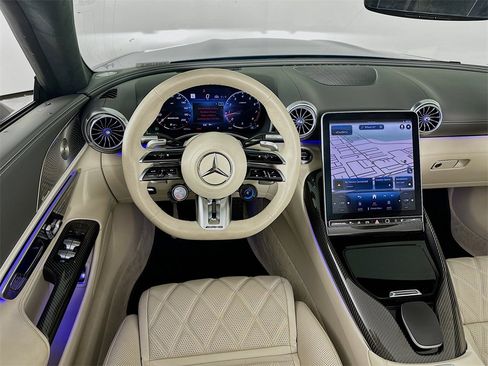 Certified 2024 Mercedes-Benz SL 55 AMG 4MATIC w/ Driver Assistance Package image 22