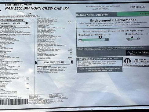 New 2026 RAM 2500 Big Horn image 14